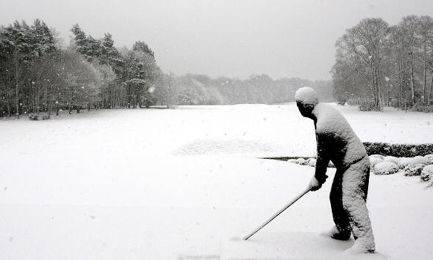 Winter Golfer J&M Golf Inc.