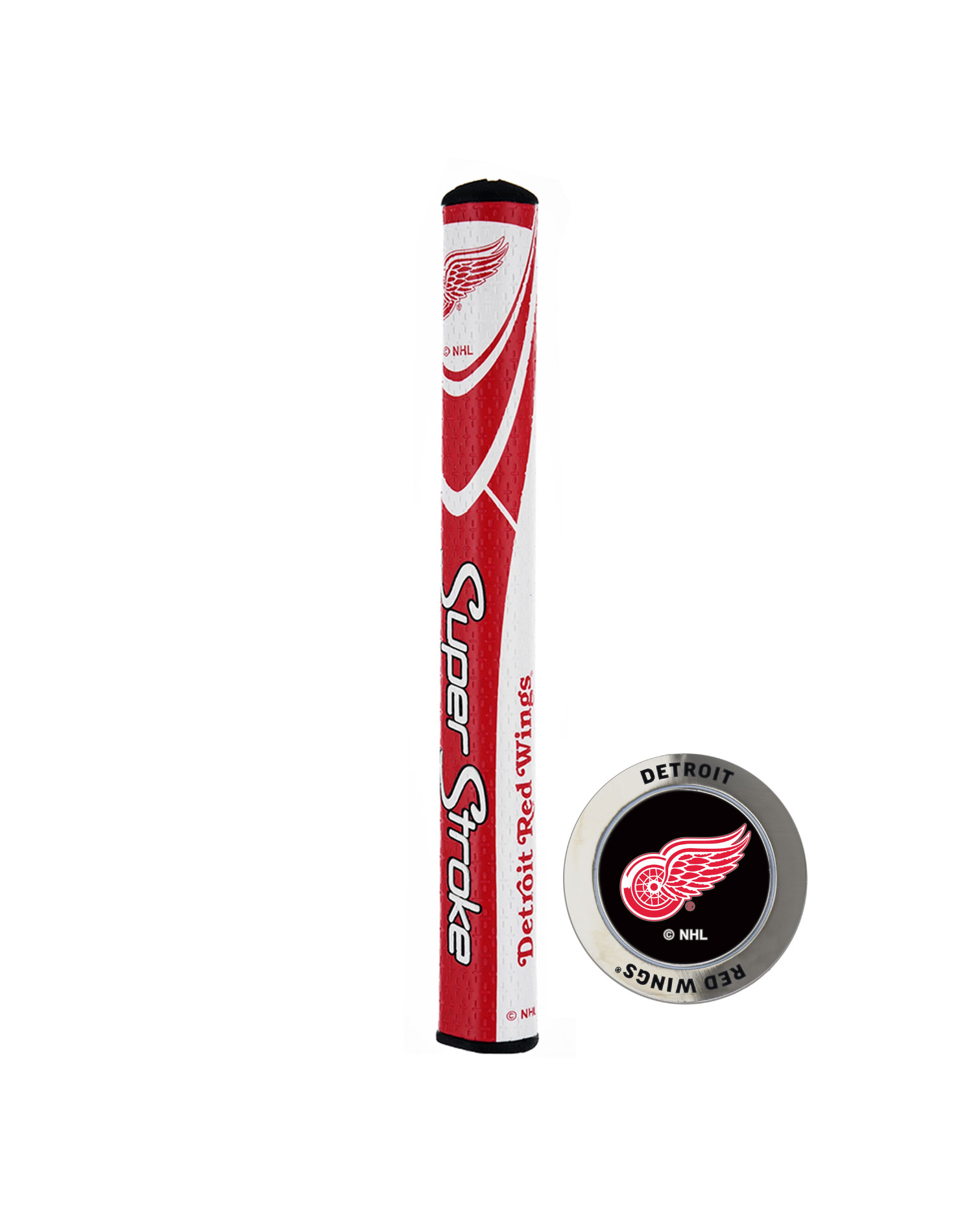 thumbnail image 2 of SuperStroke NCAA Notre Dame Legacy 2.0 Putter Grip With Built-In Ball Marker 2 of 3
