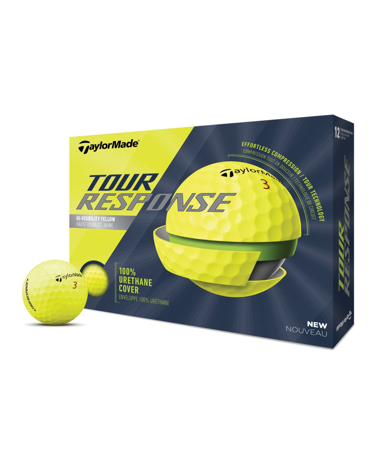TaylorMade Tour Response Golf Balls 12pk J&M Golf Inc.