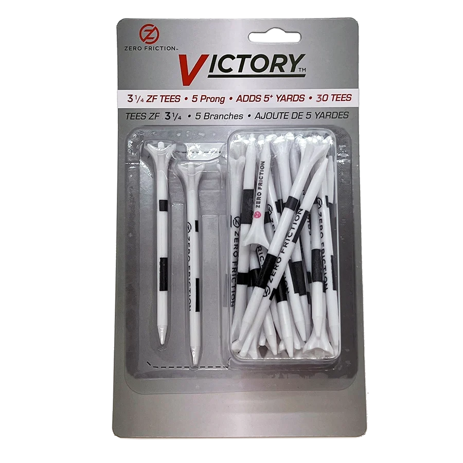 Zero Friction 40 Count Victory Series Golf Tees